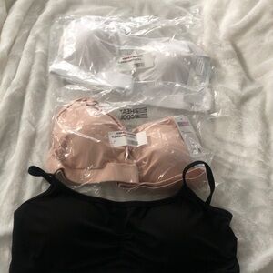 32 Degrees Women's Bra Set - Black, White, and Tan